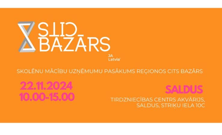 Norisināsies skolēnu mācību uzņēmumu tirdziņš- konkurss “CITS BAZĀRS”